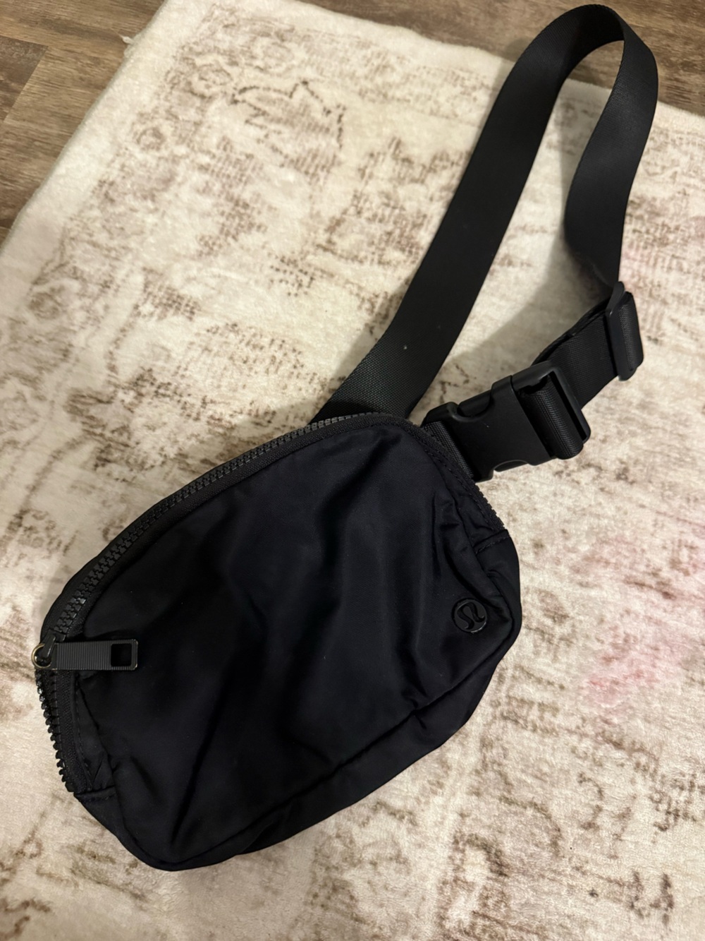 lululemon athletica Black Men's Belt Sling Bag